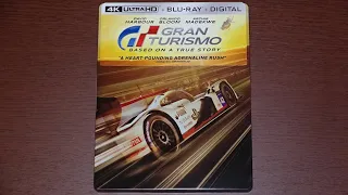 Gran Turismo 4K Ultra HD Blu-ray Unboxing (Best Buy SteelBook)