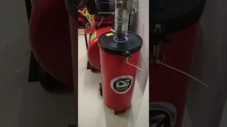 High pressure 50 kg pneumatic grease pump with 2 hp air compressor