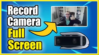 How to RECORD PS5 Camera FULL Screen for Youtube Videos & Sharefactory (Easy Method!)