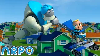 ARPO & Daniel Take Flight!! | ARPO The Robot | Funny Kids Cartoons | Kids TV Full Episodes