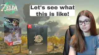 Unboxing the Tears of the Kingdom Collector's Edition, Amiibo, and Best Buy Pre Order Bonus!