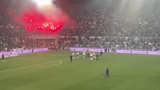 PSG : l’incroyable célébration des ultras parisiens après avoir gagné la ligue 1