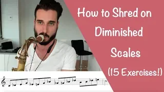 How to Shred on Diminished Scales (15 Exercises!)