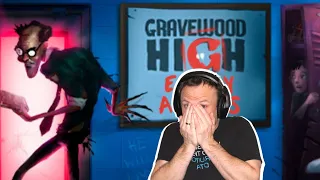 HELLO NEIGHBOR BUT YOU ARE IN SCHOOL! - Gravewood High | FULL GAME