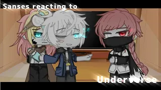 Sanses reacting on Underverse|My AU|