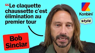 On a parlé veste en cuir et chemise ouverte avec Bob Sinclar | Stylé | Konbini