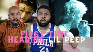 First Time EVER Hearing LIL PEEP 🔥🔥BEAMER BOY , CRYBABY, 16 LINES REACTION + MORE
