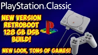 PlayStation Classic RetroBoot 128gb Build! All The Classic Edition Consoles In One!