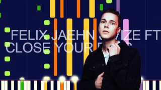 Felix Jaehn & VIZE ft. Miss Li - CLOSE YOUR EYES (PRO MIDI REMAKE / CHORDS) - "in the style of"