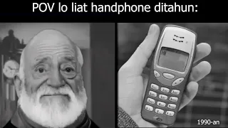 POV ketika lo lihat handphone ditahun, Mr Incredible Becoming Old meme