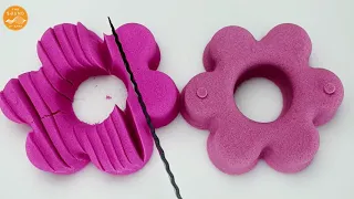 Very Satisfying Video 302 Compilation Reverse Kinetic Sand Shape Cutting ASMR | The Sound of Sand.