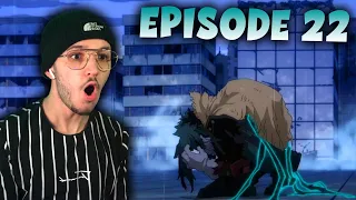 IZUKU N'EST PLUS HUMAIN ?!! BOKU NO HERO ACADEMIA SAISON 6 EPISODE 22 REACTION FR