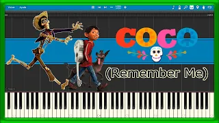 Remember Me ☠️ COCO 🍂 (PIANO TUTORIAL) 🎹 #46