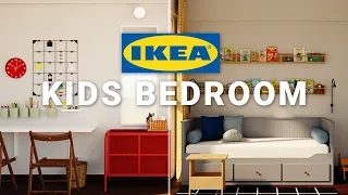 Kids Bedroom Design | Makeover | Ikea Furniture Ideas | 2 BHK |  @ikeaindia