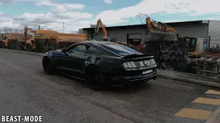 NASTY Sounding Widebody Ford Mustang GT V8 w/ ARMYTRIX Header-Back Exhaust By BR Performance Lyon