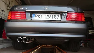 Mercedes r129 500sl catback by inochi motorsport