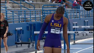 Women's 100m Hurdles Prelims (2024 SEC Outdoor Track and Field Championships)