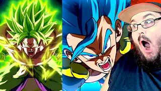 NEW LR BLUE GOGETA & LR BROLY SUPER ATTACK ANIMATION REACTION!!! (DBZ Dokkan Battle 9th Anniversary)