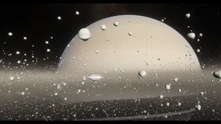 What It's Like Flying Through Saturn's Rings (Simulation)