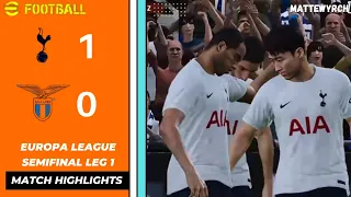 TOTTENHAM VS LAZIO EUROPA SEMI FINAL PES 2021 SMOKE PATCH 2022