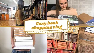 Come book thrifting with me + GIANT haul