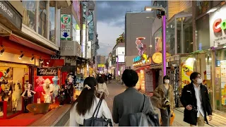 【4K】Tokyo Evening Walk - Harajuku to Omote-sando (Nov.2020)