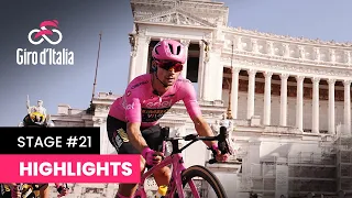 Giro d'Italia 2023 | Stage 21 | Highlights 🎥