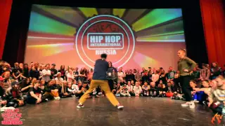 HIP HOP INTERNATIONAL  Russia 2016 Popping 1x1 Final | KRISS vs Lamut