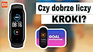 Xiaomi Mi Band 4 i MiBand 5 - czy poprawnie liczy KROKI? 🏃‍♂️