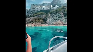 SARDINIA ITALY's beautiful place: 2023 travel destinations #shorts