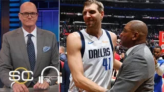 Dirk Nowitzki's reception from Doc Rivers, Clippers was 'beautiful gesture of respect' | SC with SVP