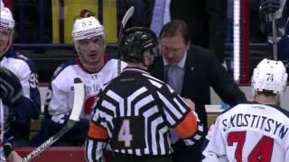 Daugavins and Skudra sent off early in the 3rd period