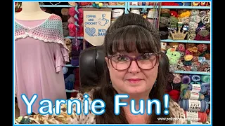 Coffee And Crochet Live Podcast  -  April 30, 2024 - Another Yarnie Video