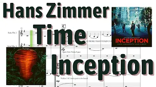 HANS ZIMMER - 🎻 INCEPTION - TIME ~ Violin Play Along 🎻 + FREE SHEET  MUSIC.