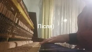 Настройка пианино до.... и после