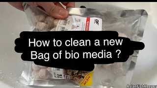 a new bag of bio media