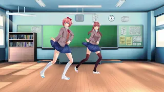 [MMD/DDLC] Shake It Off (Sayori & Monika)