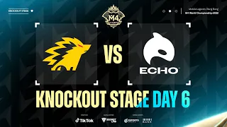 [EN] M4 Knockout Stage Day 6 - ONIC vs ECHO Game 2
