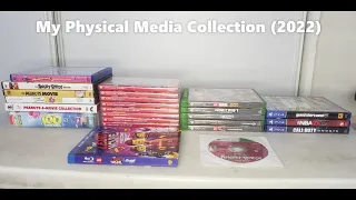 My Physical Media Collection 2022 (Movies, TV, & Video Games)
