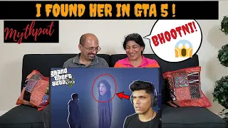 I FOUND HER in GTA 5 | Bhootni in GTA 5 | Mythpat | Reaction !! 😱🤣🤣