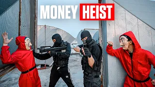 MONEY HEIST vs POLICE in REAL LIFE ll THE CHASE 3.0 ll (Epic Parkour Pov Chase)