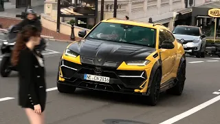 Breel Embolo driving his Lamborghini Urus Keyvany in Monaco!