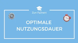 Optimale Nutzungsdauer (Investition & Finanzierung, Kapitalwert)