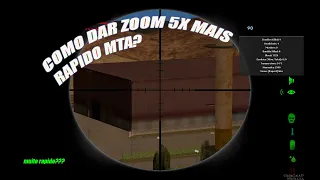 Como Dar Zoom Rápido com a Sniper MTA? (atualizado 2K20), (Macro)