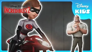 Elasticycle | Incredibles 2 | Disney Kids