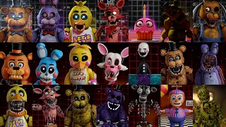 Five Nights at Freddy's Animatronics Workshop Animations