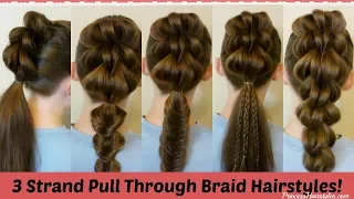 3 Strand Pull Through Braid And 5 Ways To Wear It!