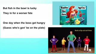 under the sea lyric and dance video