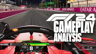 F1 24 FIRST Gameplay! NEW Track Analysis and Reaction!