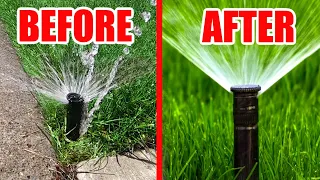 Sprinkler Repair Quick and Easy